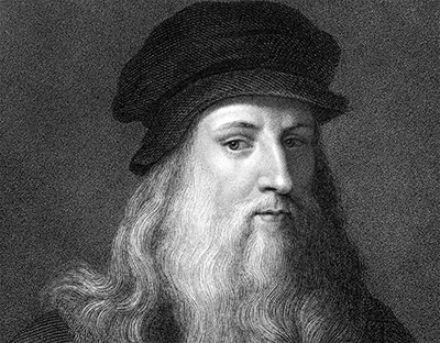 Artistes célèbres - Léonard de Vinci